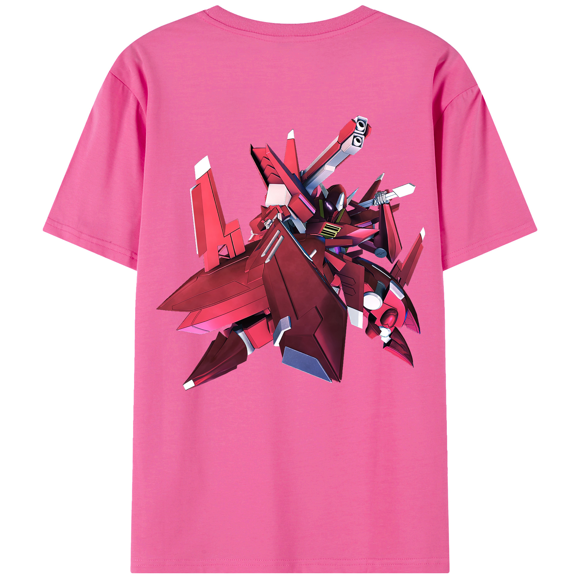 （画像用） 機動戦士ガンダム Mobile Suit Gundam レディース半袖Tシャツ(バックプリント)
